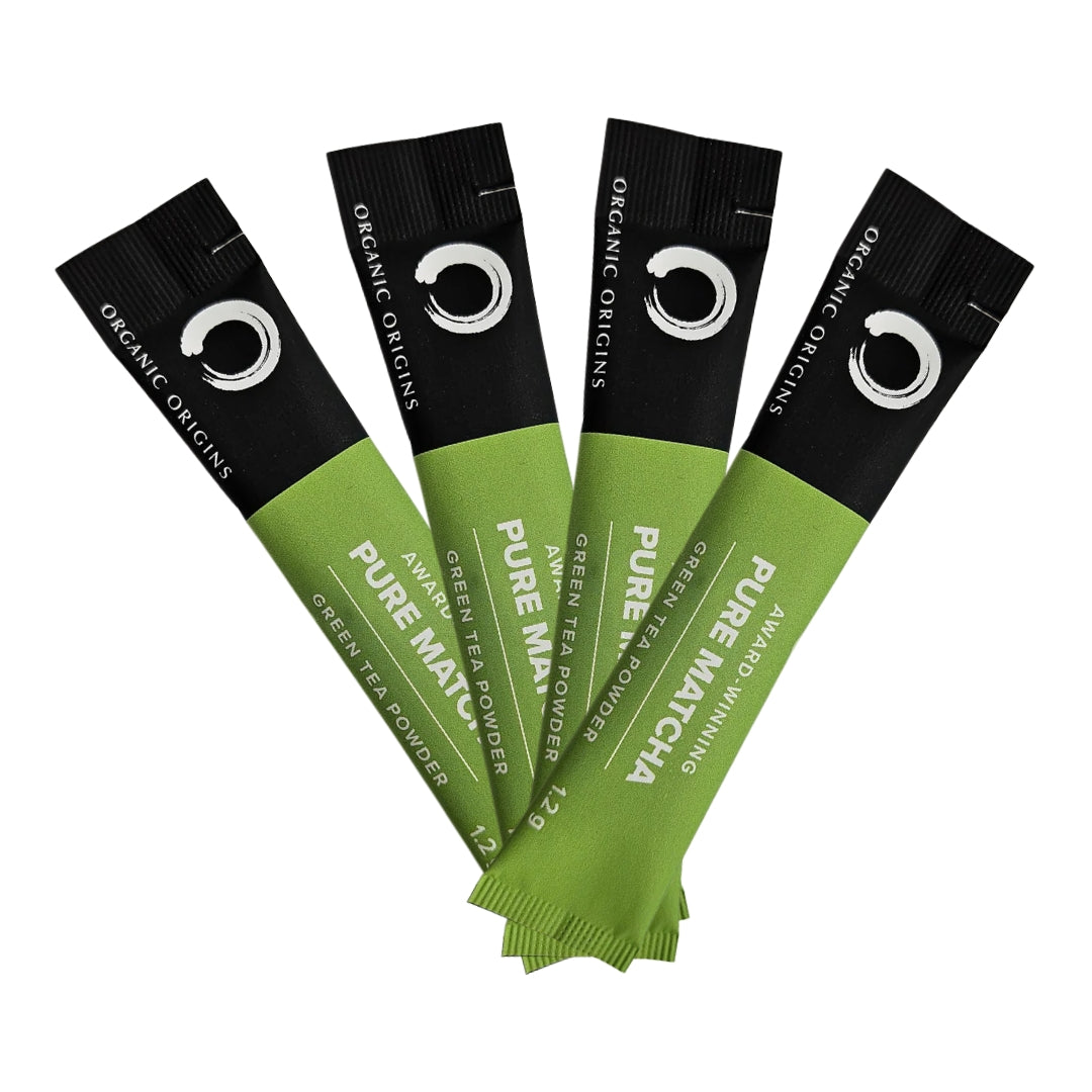 Organic Origins Ceremonial Grade Matcha Stick Packs